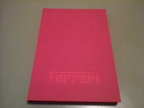 Libro ferrari - -, rosso